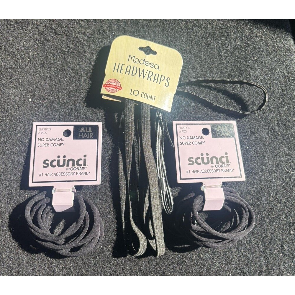 Hair ties and Headbands Set